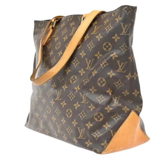 LOUIS VUITTON Cabas Mezzo Shoulder Bag Monogram Leather Brown M51151 82KB425 - Picture 4 of 15